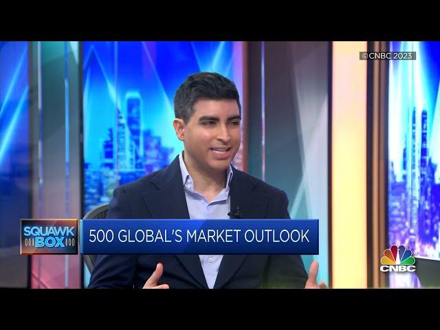 Vishal Harnal, Managing Partner of 500 Global, on CNBC Squawk Box Asia (27 Feb 2023)