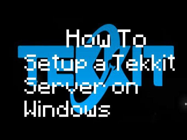 How to setup Tekkit Server on Windows