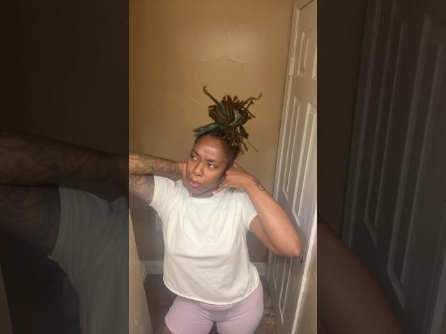 New Color Unlocked ! #daniipetty #locs #newcolor
