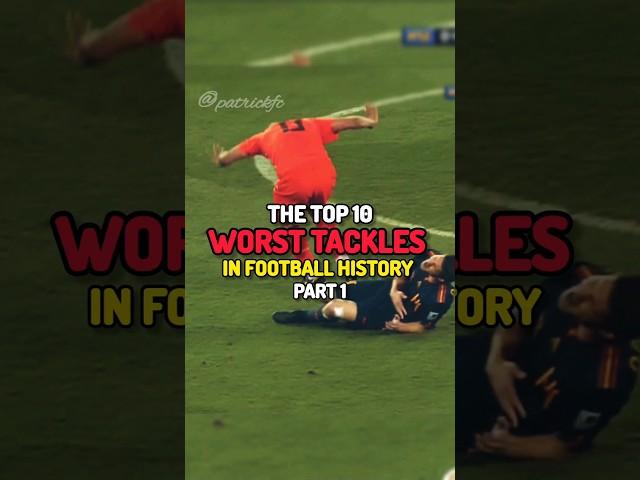 The Top 10 Worst Tackles in Football History [ Part 1 ]