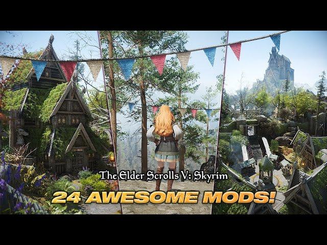 Incredible NEW Skyrim Mods to Transform Your Game! (24 Mods)