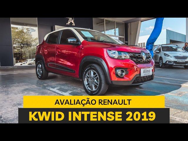 AVALIAÇÃO RENAULT KWID INTENSE 2019 SEMINOVO