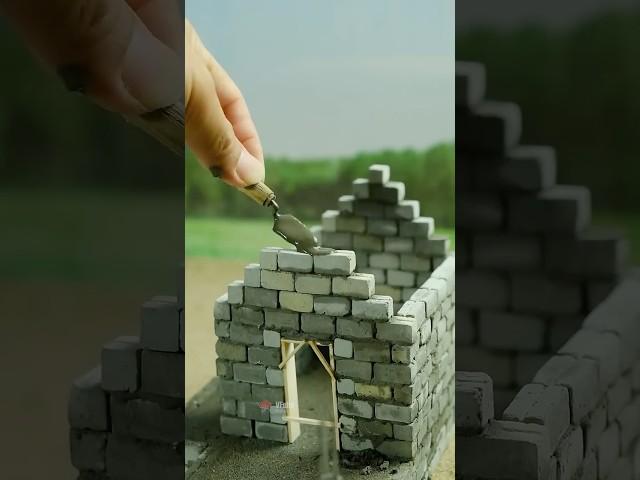 How to build a one - story House #vfuho #miniature #house #diy