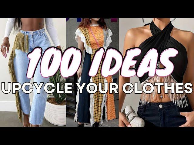 100 Upcycle Fashion Ideas | Sewing Projects to Make and Sell