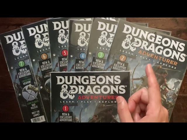 FREE Giveaway for Dungeons & Dragons Adventurer Magazines 1-7!