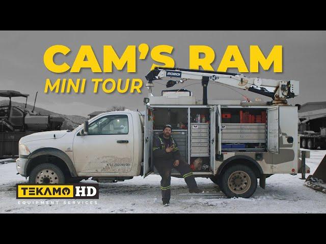 Inside a RAM 5500 Heavy Duty Mechanic Service Truck!