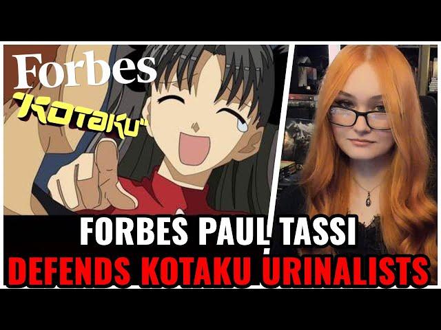 Forbes Urinalist Paul Tassi DEFENDS Laid Off Kotaku Activists, Gets WRECKED By Gamers For Dumb Take