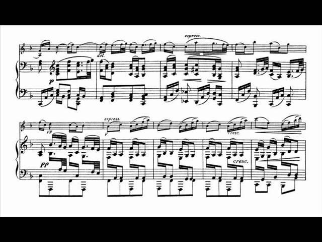 Brahms violin sonata op. 100 no. 2 in A major [2/3]