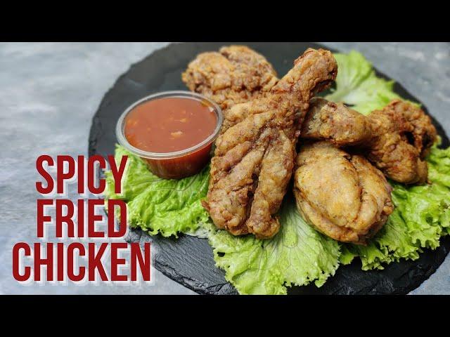 Spicy Crispy Fried Chicken Recipe @mamagician