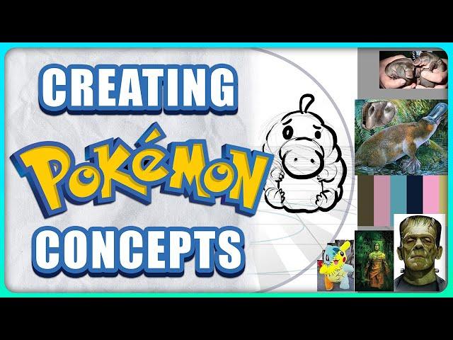 How To Create Amazing POKEMON concepts! (make your own Fakemon)