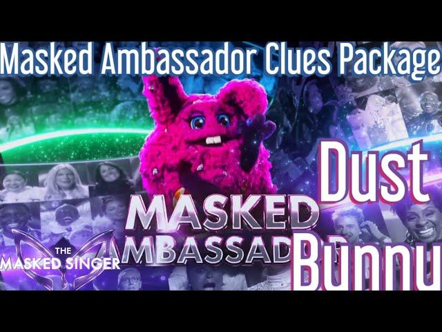 The Dust Bunny Masked Ambassador Clues / The Masked Singer USA Season 12 Ep. 4