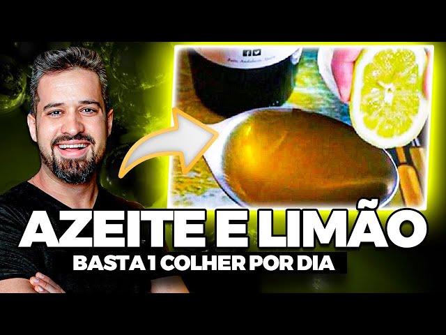 ADICIONE LIMÃO EM UMA COLHER DE AZEITE E VEJA O QUE ACONTECE NO SEU CORPO | DR RENATO SILVEIRA