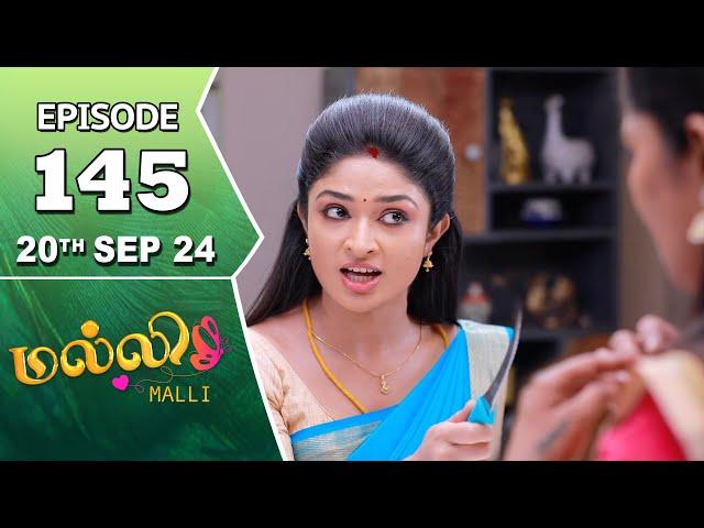 Malli Serial | Episode 145 | 20th Sep 2024 | Nikitha | Vijay | Saregama TV Shows Tamil