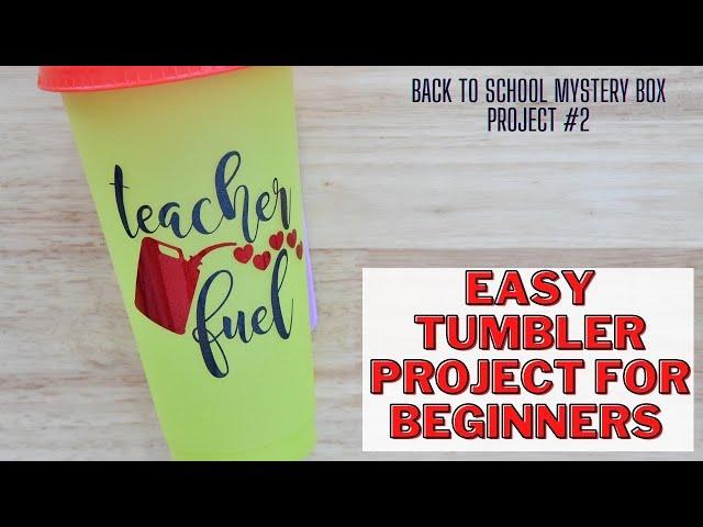 Easy Tumbler Project For Beginners