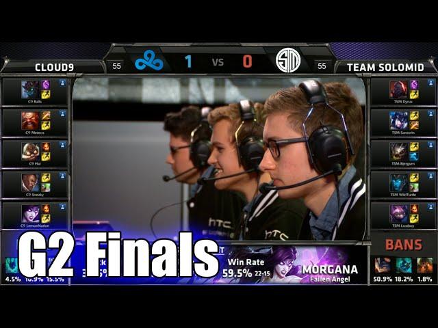 TSM vs Cloud 9 | Game 2 Grand Finals S5 NA LCS Spring 2015 playoffs | Team Solomid TSM vs C9 G2