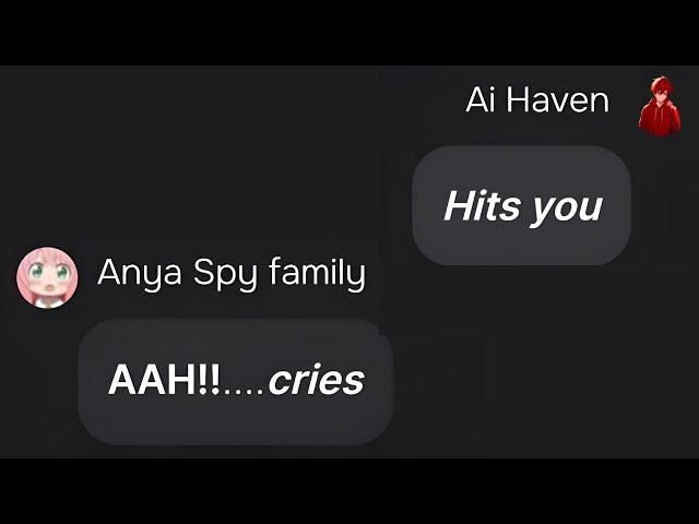 Character ai - I DID SOMETHING EVIL To ANYA From Spy x Family (New Character ai version)