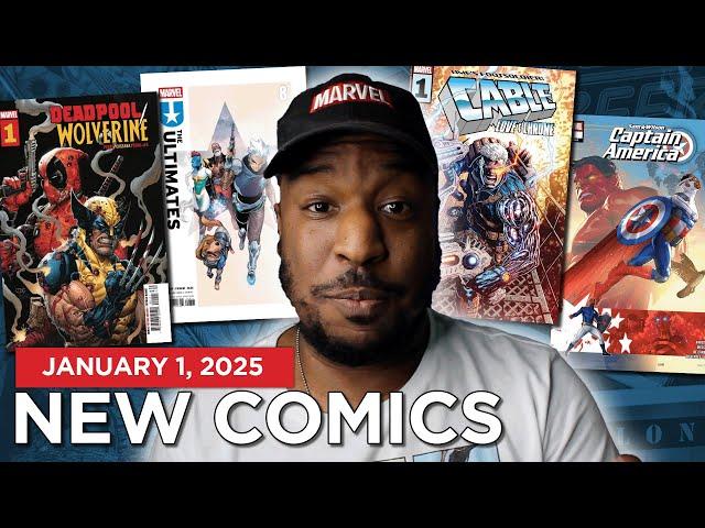 NEW COMIC BOOK DAY 1/1/25 | DEADPOOL/WOLVERINE #1, CABLE #1, THE ULTIMATES #8