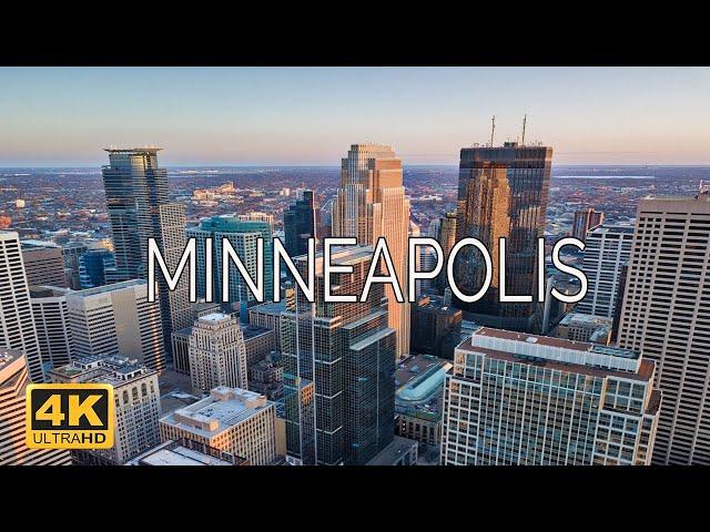 Minneapolis, Minnesota, USA  | 4K Drone Footage