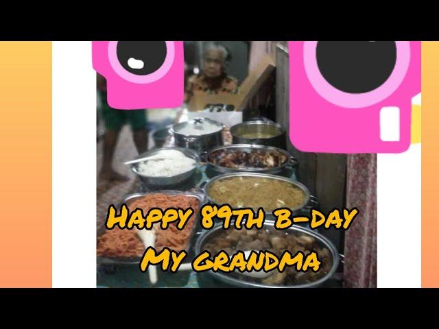 HAPPY 89th BIRTHDAY MY GRANDMA @mharsquinonez7517