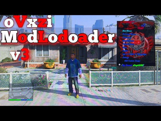 GTA 5 oVxzi v3 ModLodoader Ps3