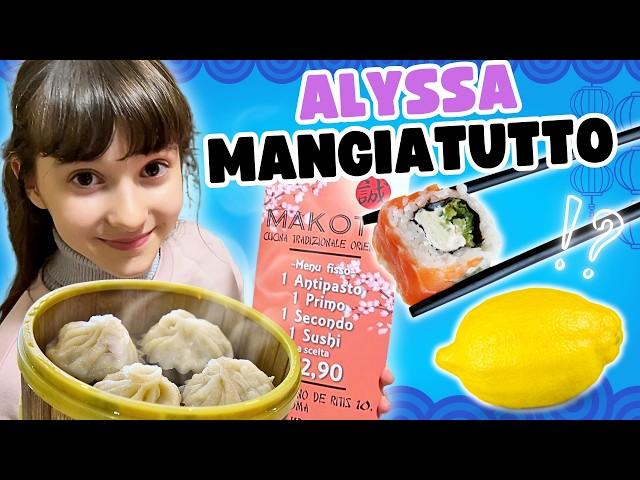 Alyssa MangiaTutto da Makoto! Cine-Sushi con menu fisso a Roma