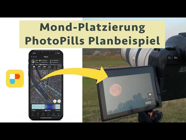 Vollmond über Burg platzieren: Foto-Setup & Planung mit PhotoPills erklärt