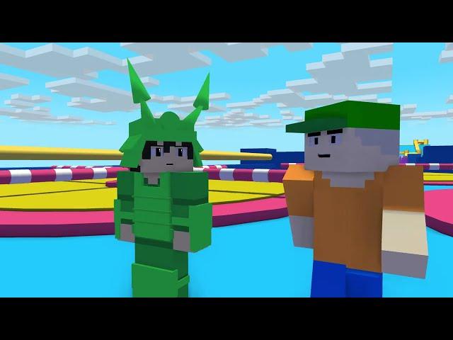 ACI GAMESPOT -STUMBLE GUYS- feat Windah Basudara (minecraft animation)