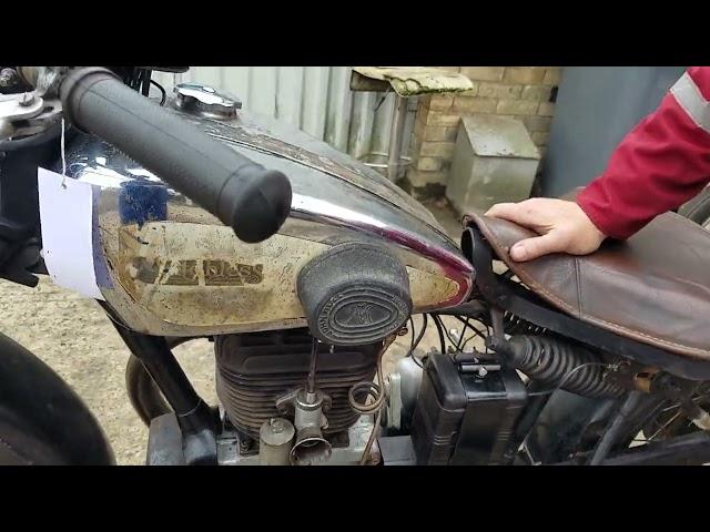 1930 Matchless Silver Arrow 400cc at Andy Tiernans #08978MCH