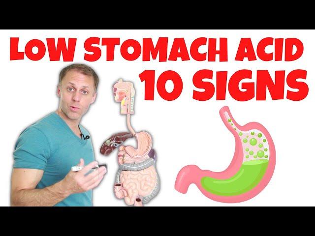 10 Signs of Low Stomach Acid