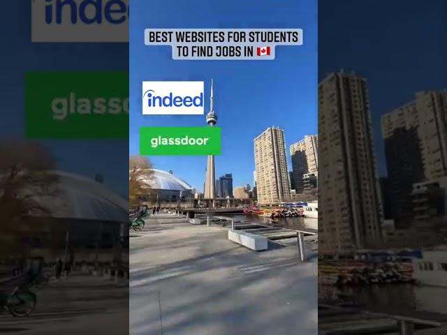 Best websites to find #jobs for international #students in #canada