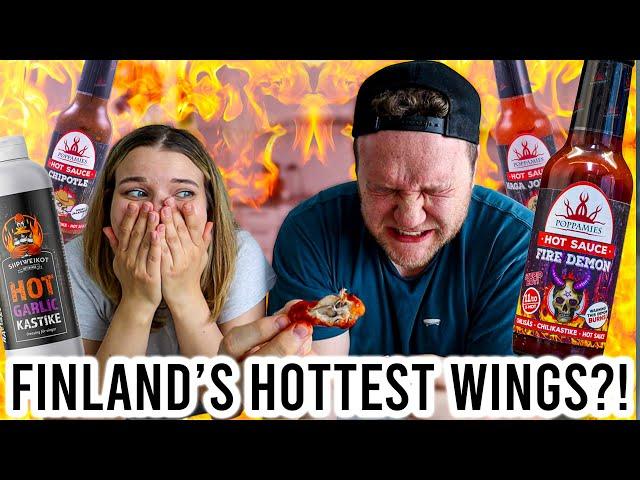 FINLAND'S HOTTEST WINGS (maybe) | Taste Test