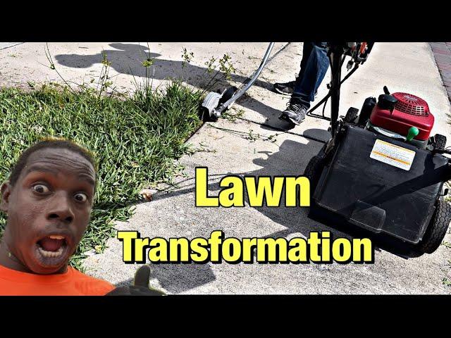 Lawn Service  Transform Property #lawncare #landscaping #mowing