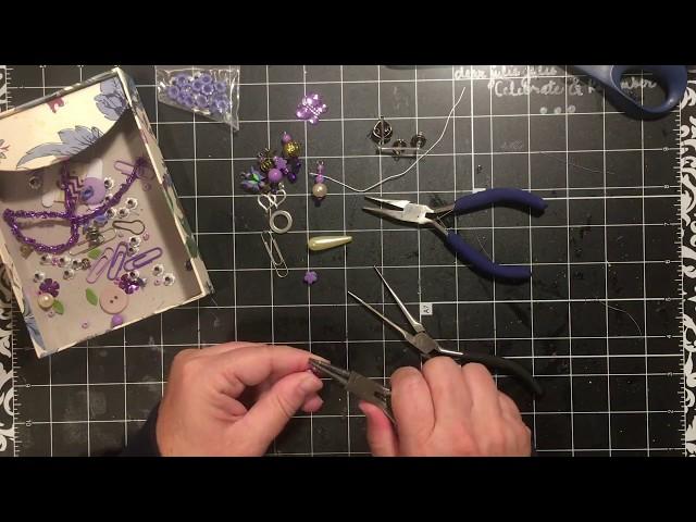 Charm embellishments & variety of ways to attach to junk journal | dearjuliejulie