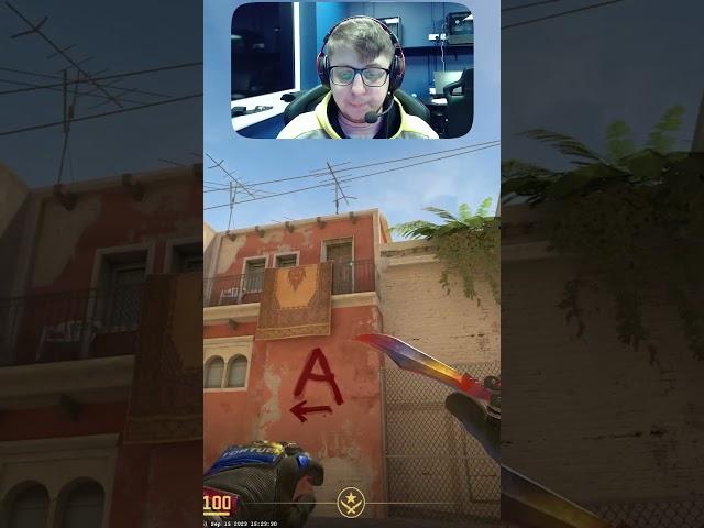 The New CS2 Mirage Window Smoke