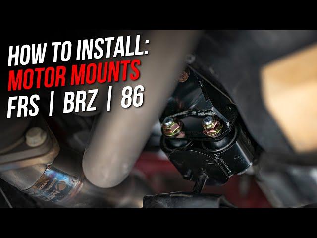 Cusco Motor Mount Install FRS / BRZ / 86