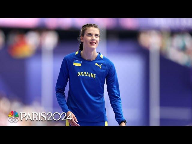 Yaroslava Mahuchikh jumps for her family and the country of Ukraine | Paris Olympics | NBC Sports