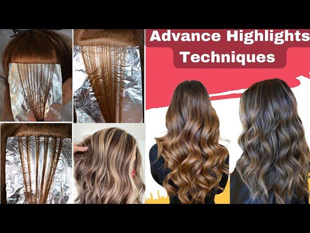 How many type Of Highlights || Advance तरीके से कैसे निकाले Highlights|| Weaving Slice|| Salonfact