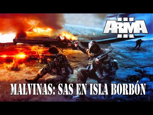 ArmA 3 (Granadero) Malvinas: SAS en Isla Borbón - Coop.20 GRUPO ARMADOS EN DIRECTO [21:9 1440p60]