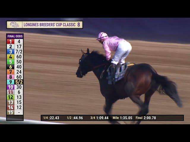 Sierra Leone wins the Longines Breeders' Cup Classic G.I race 8 at Del Mar 11/2/24