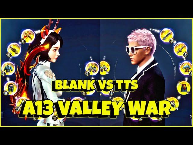 BLANK PT VS OLD TTS PT | A13 VALLEY WAR | MIR4