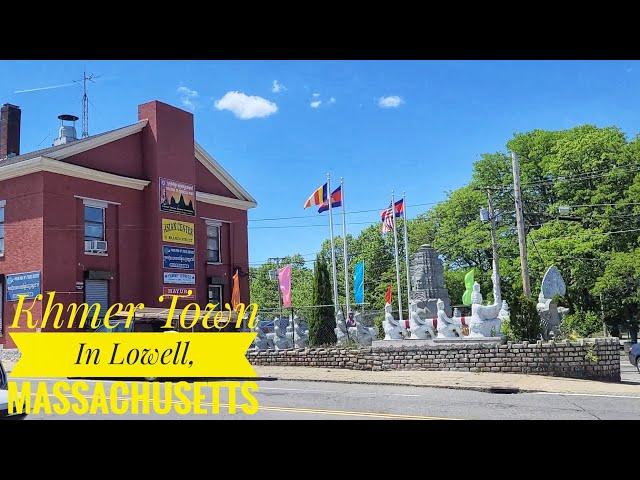 Khmer Store Supermarket In Lowell, Massachusetts. New England Cambodian Neighborhood Drive Tour