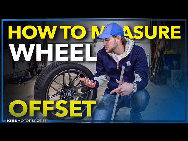 How to Measure Wheel Offset on Any Wheel