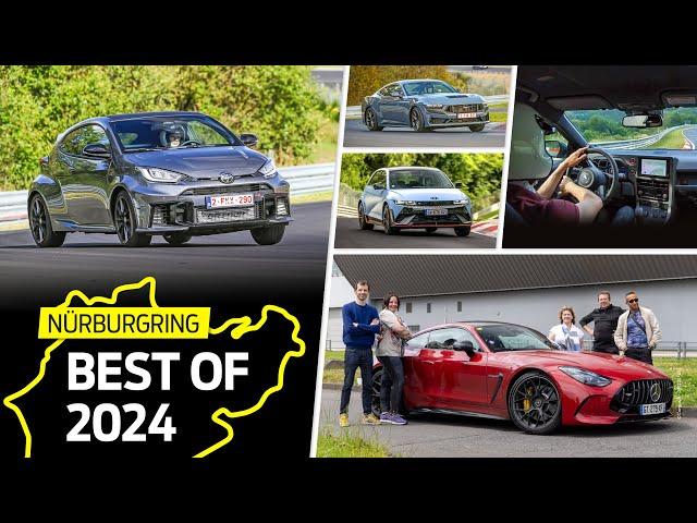 Best of NÜRBURGRING 2024 (L'argus) : Ioniq 5 N, Yaris GR, Mustang Dark Horse, Taycan Turbo GT...