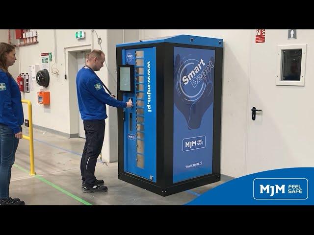 System Vendingowy MJM Feel Safe w firmie Erwin Hymer Group Nowa Sól - Vending System - Automaty BHP