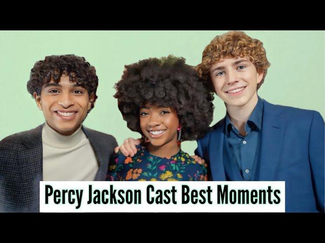 Percy Jackson Cast | Best Moments