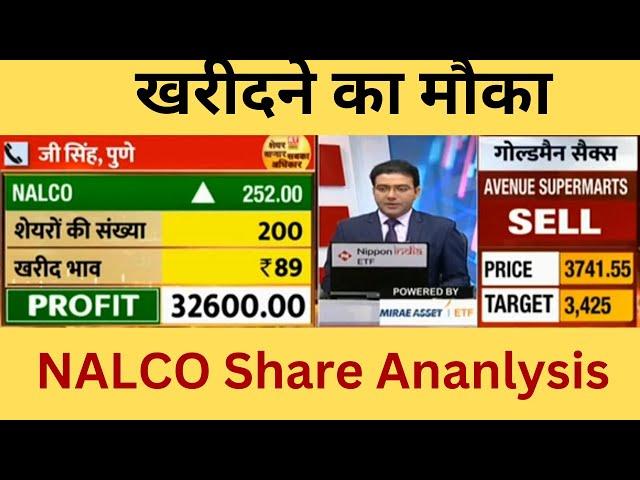 NALCO Share | Nalco Share Latest News Today| एक्सपर्ट की सलाह| National Aluminium Share Analysis|