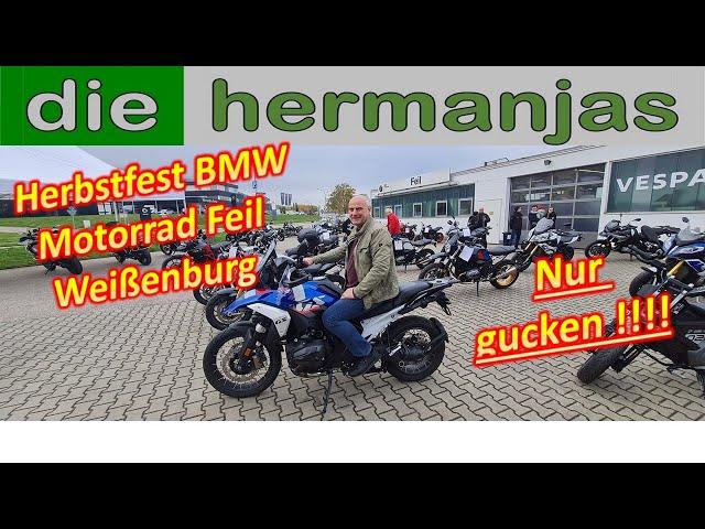 Herbstfest in Weißenburg bei BMW Feil. Wir konnten uns beherrschen und es blieb bei "nur gucken!"