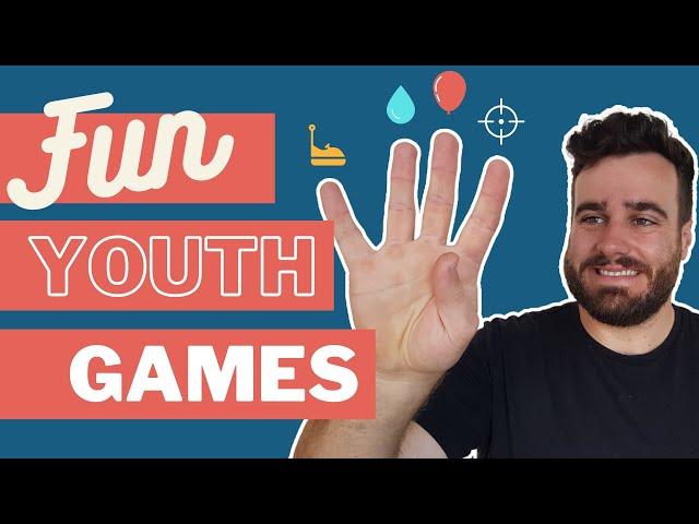 4 GAMES FOR YOUTH GROUPS - New Youth Ministry Games to Try!