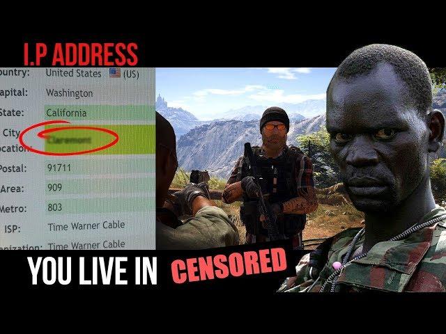 African Rebel HORRIFIES gamers with their REAL LOCATION