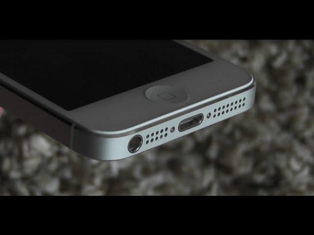 White iPhone 5 Up Close [HD]